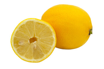 lemon isolated on white