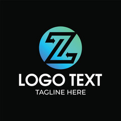 Z initial letter logo design