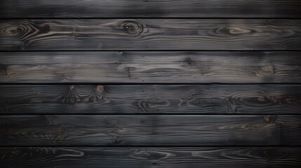Obraz premium Close up of anthracite painted wooden Planks. Wooden Background Texture 