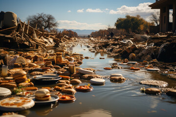 Food Insecurity During Disasters. Explore the impact of natural disasters on food supply and access. Generative Ai.