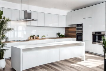 modern kitchen interior