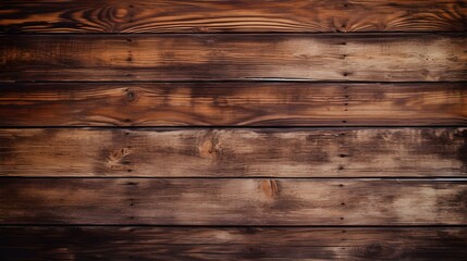 Fototapeta na wymiar Close up of brown painted wooden Planks. Wooden Background Texture 
