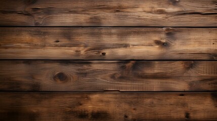 Close up of brown painted wooden Planks. Wooden Background Texture

