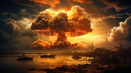 nuclear bombing