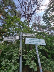 Richtungsweiser in Rahnsdorf