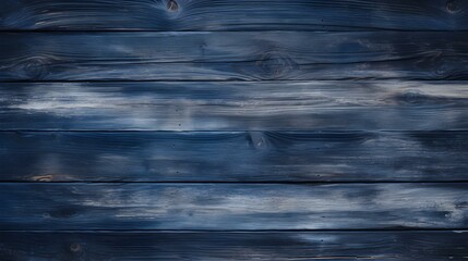 Fototapeta premium Close up of navy painted wooden Planks. Wooden Background Texture 