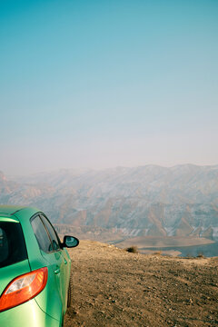 Travel by car to the mountain