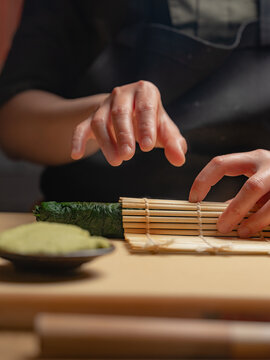 Sushi making