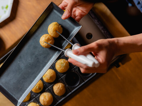 Takoyaki balls