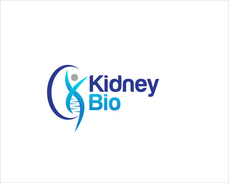 happy dna logo designs for kidney health service