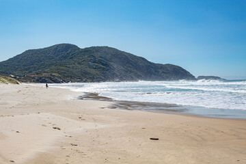 Santinho beach  in the city of Florianópolis Santa Catarina Brazil