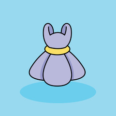 Dress Free vector cartoon icon illustration. customer experience icon concept isolated . flat cartoon style