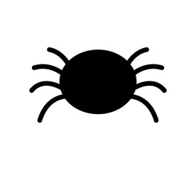 Vector spider icon.