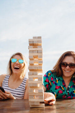 Playing Board Games with Friends 