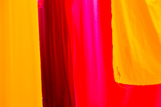 Sari & cloth production, nr Jaipur, Rajasthan, India