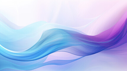 Obraz premium An abstract landscape composed of swirling ayst shapes merging together in a blur of purple and blues. Abstract wallpaper backgroun
