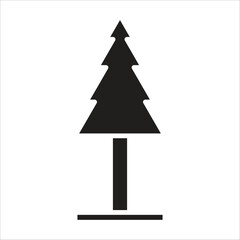 tree vector icon line template