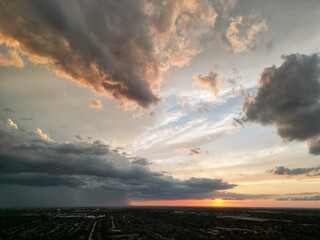 Afternoon Clouds over Texas