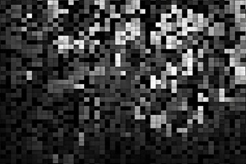 black and white gradient pixel pattern