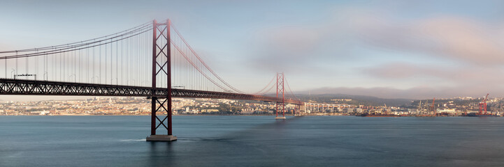 Ponte 25 de Abril Bridge Lisbon Golden Gate Portugal