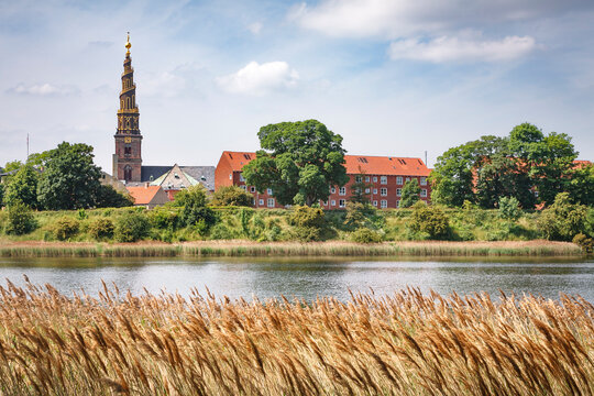 Christianshavns Vold nature reserve in Copenhagen, Denmark