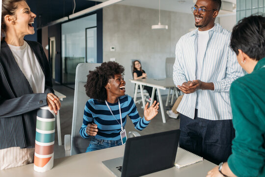 Group of People in Office