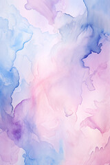 Obraz premium Abstracts oh Blues and pinks and the style of watercolor