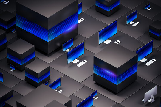 Supercomputer connected to the network