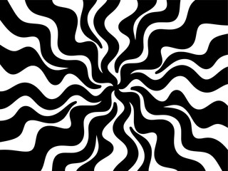 black and white of abstract background