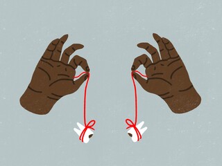 First lost tooth illustration concept