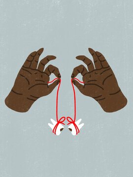 First lost tooth illustration concept