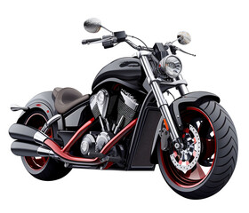 Obraz na płótnie Canvas Cruiser motorbike png luxurious motorcycle png cruiser motorbike transparent background