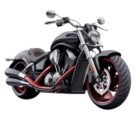 Foto op Plexiglas Motorfiets Cruiser motorbike png luxurious motorcycle png cruiser motorbike transparent background