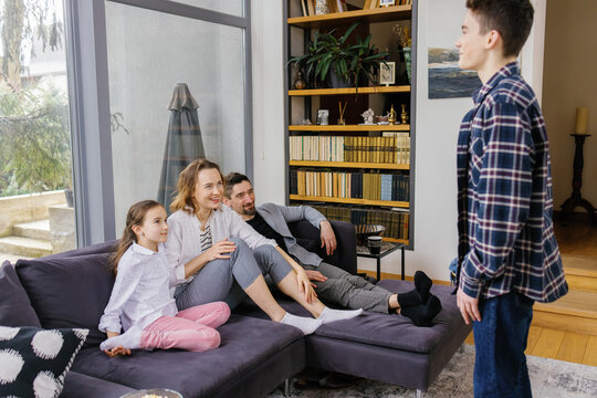 Family quality time performance positive childhood homey atmosphere