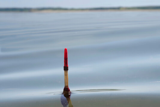 Fishing float with West of Ireland beach in background