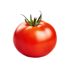 Close up image of a ripe red tomato - obrazy, fototapety, plakaty