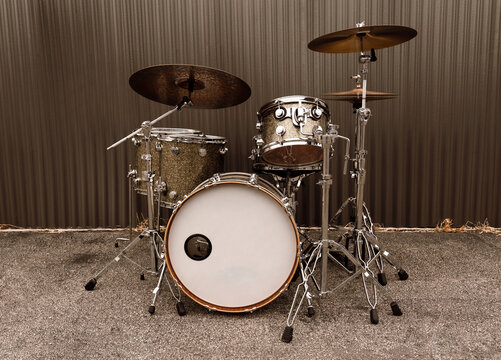 Gold Drum Kit