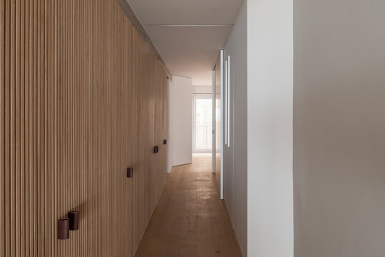 corridor and cabinetry