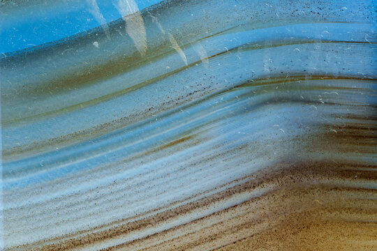 Marine chalcedony agate mineral detail texture