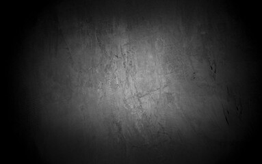 Old wall texture smeared engine oil cement dark black gray  background abstract grey color design are light with white gradient background.