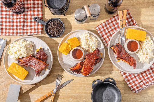 Barbeque Ribs Cookout