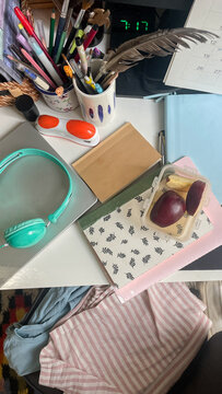 Home office. Before and After