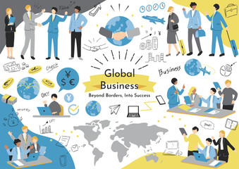 グローバルビジネス　素材集