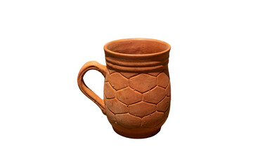 Clay empty mug 