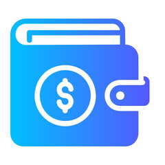 wallet Gradient icon