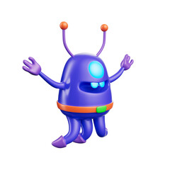 Space Exploration 3D Illustration