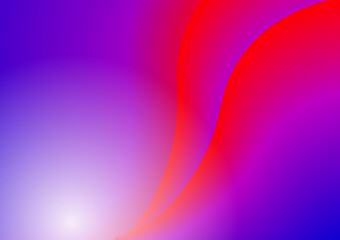 Wave design concept with colorful gradient background,modern template