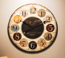 old clock face