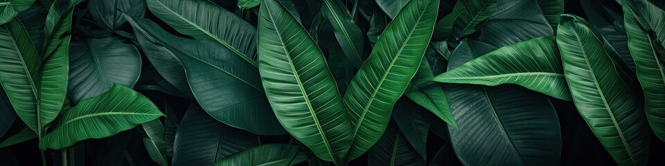 Tropical Foliage Delight: Vibrant Photoshoot Generative AI