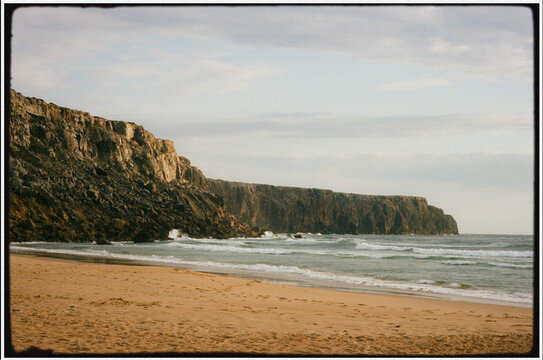 Sandy seashore, film